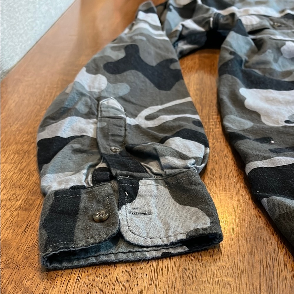Faded Glory Camouflage Men's Flannel Size M (38-40) - Picture 8 of 11
